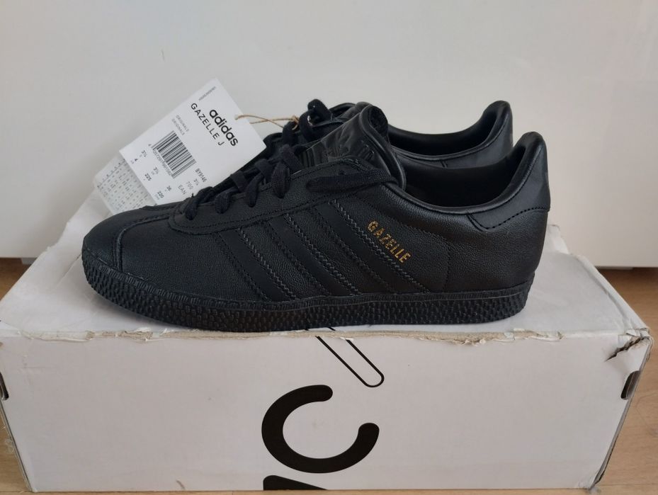 Buty damskie 36 Adidas Gazelle J black originals oldschool