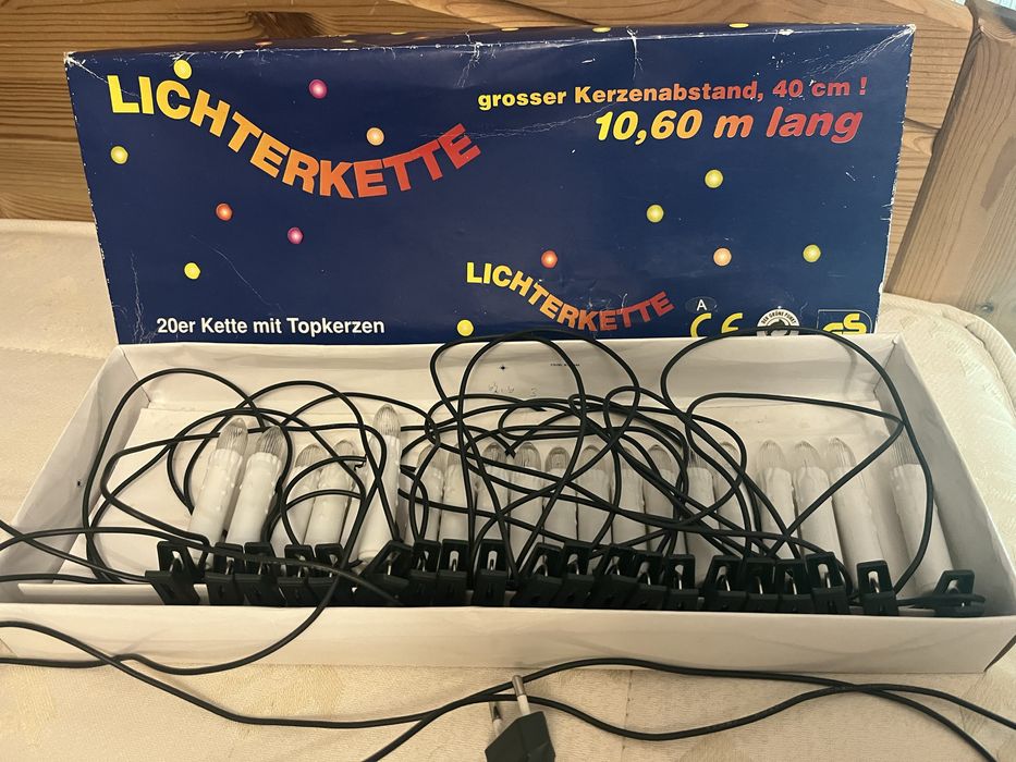 Гірлянда новогодняя свечи 20шт