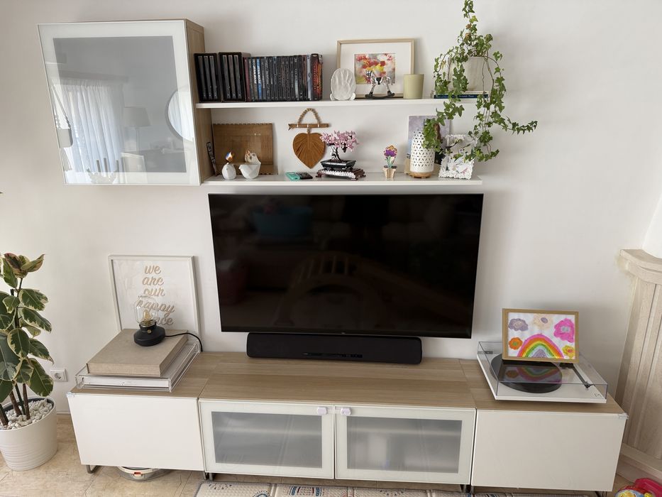 Moveis sala TV Ikea Besta