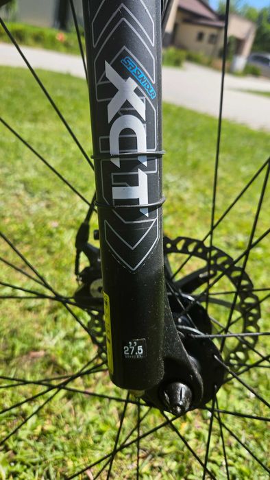 rower MTB XL Giant koło 27,5 + fotelik HAMAX