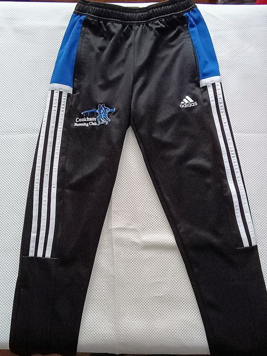 Spodnie czarne Adidas r. M 11-12 lat