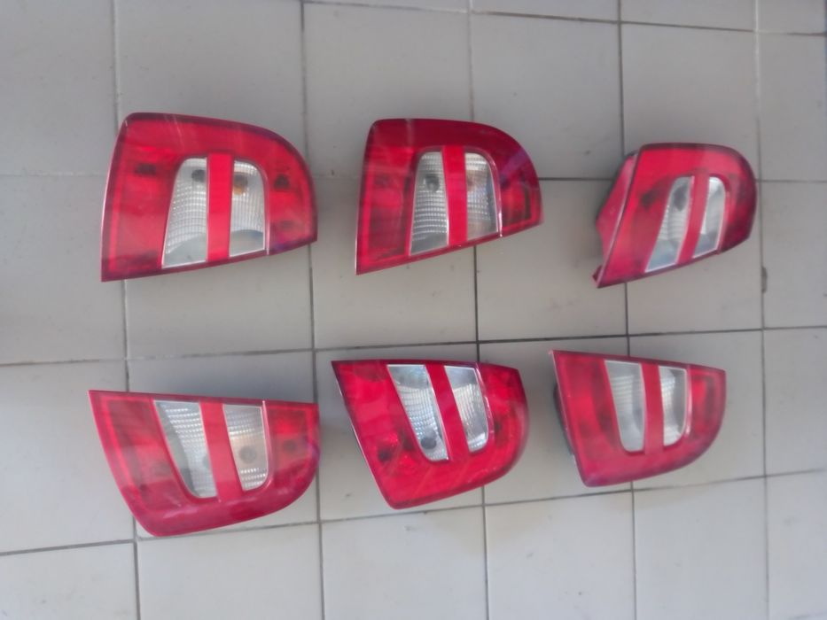 Задні ліхтарі стопи Шкода Фабія Skoda Fabia