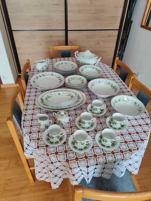 porcelana serwis obiadowo-kawowy Karolina z Jaworzyna Śląska