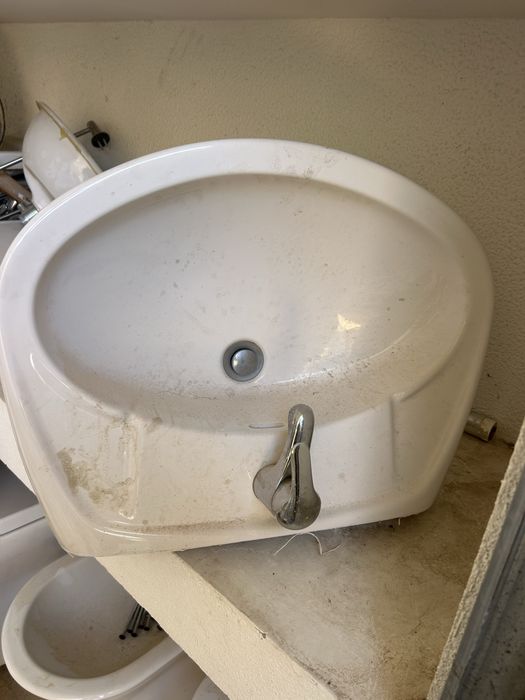 Lavatorio WC  de coluna