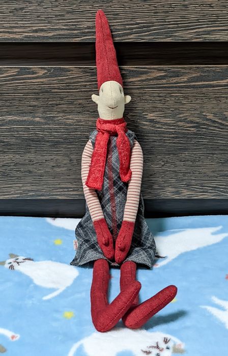 Мягкая игрушка гном Пикси Maileg девочка, Size 3