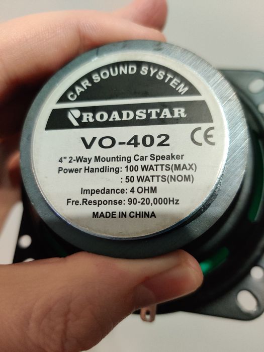Нові динаміки 4 дюйма ,4 inch.