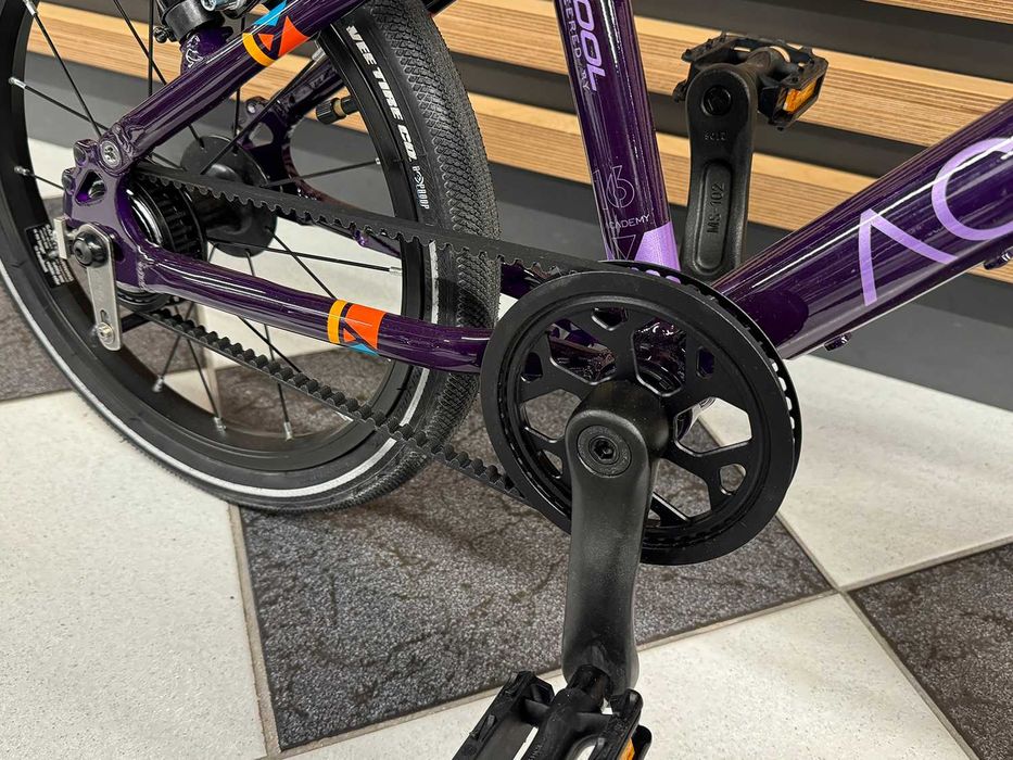Rower dziecięcy ACADEMY 3 Purple 16" KRAKÓW w ofercie kubikes puky