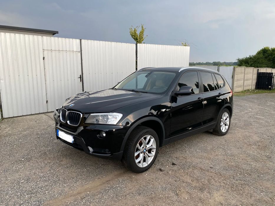 BMW X3 2.0 d 184 Ps Navi , Jasna Skóra , Panorama , Czarny metalik ,