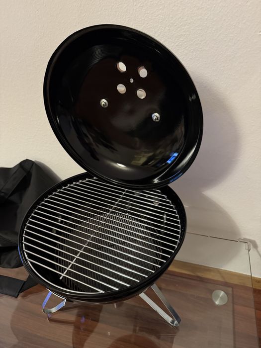 37см Портативний вугільний гриль WEBER Smokey Joe Premium угольный 37ʼ