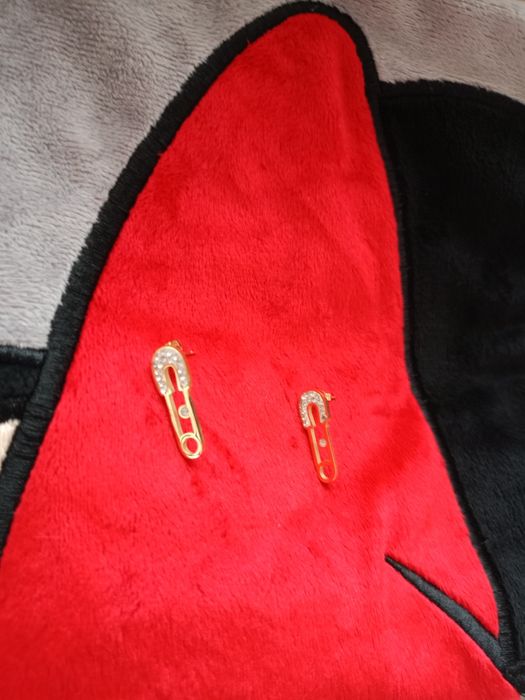 Kolczyki Agrafki NOWE Cyrkonie