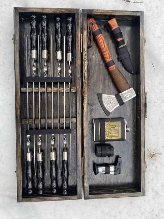 Подарункові набори шампурів / подарунок для кума брата свата чоловіка