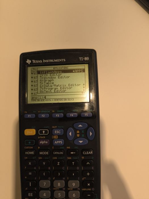 Calculadora Texas Instrument TI 89