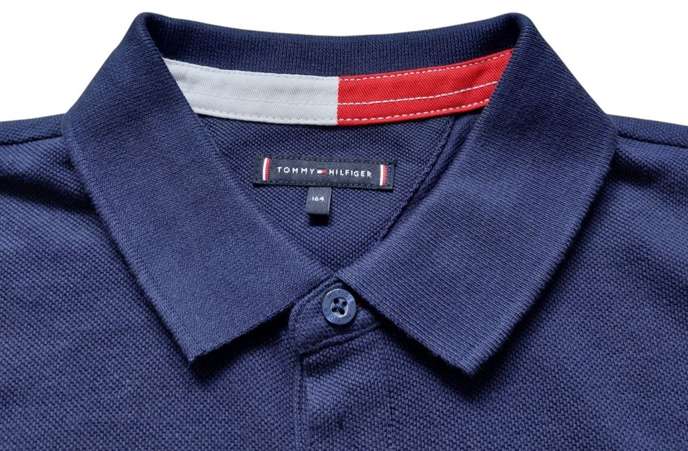 Tommy Hilfiger nowa koszulka polo męska r. 164/XS