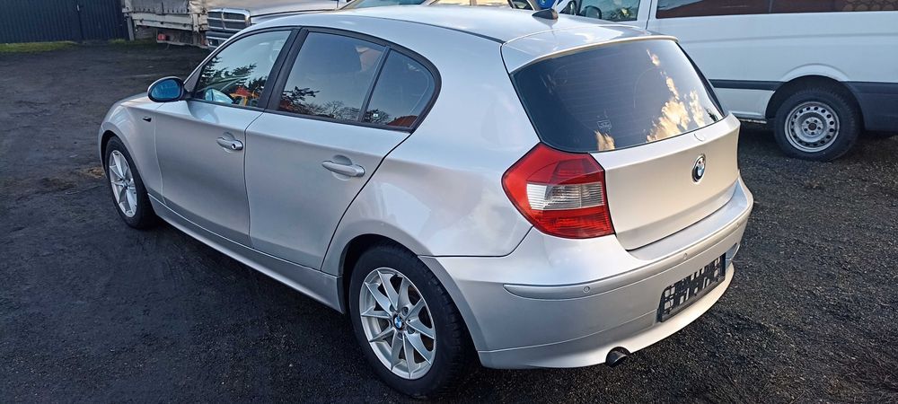 ćwiartka tył tylna błotnik bmw 1 e87 lift lak354/7 titansilber metalic