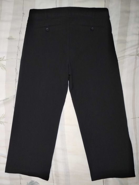 Классические бриджи черные женские брючные бріджі чорні класичні XS