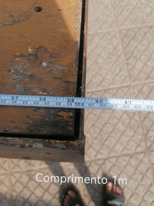 Banca de trabalho em ferro
