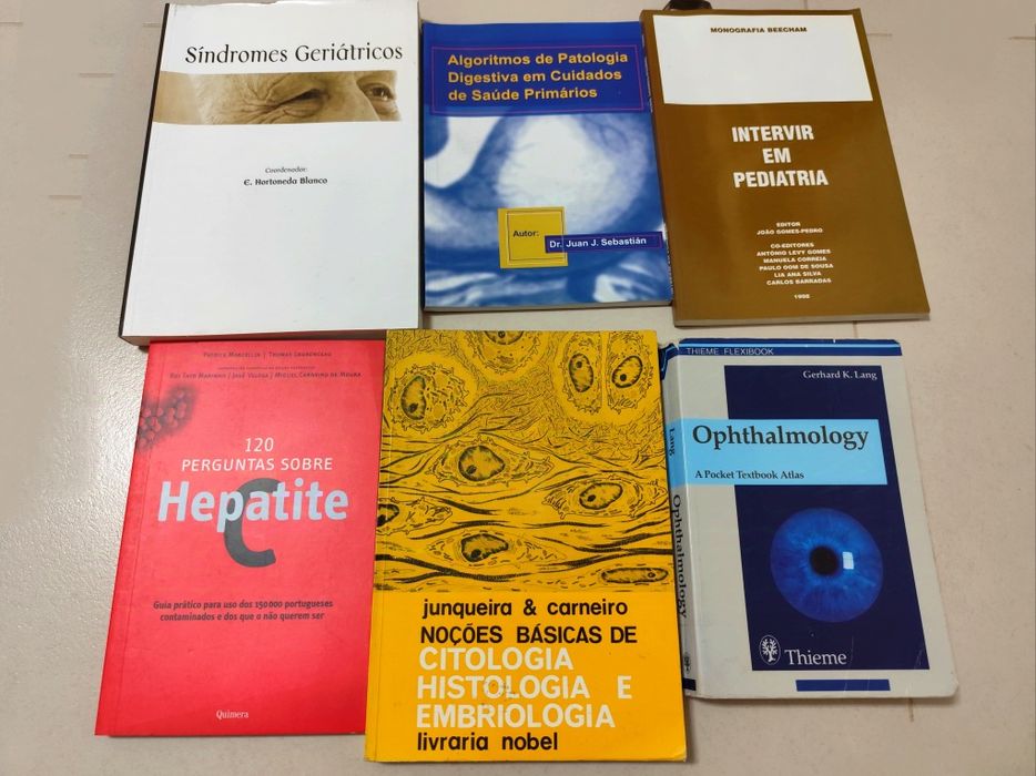 Livros de Medicina (Urologia / Reumatologia / Pneumologia)