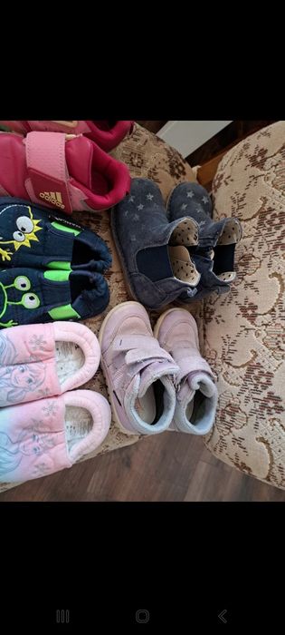 Buciki kapcie Adidas r.20-21