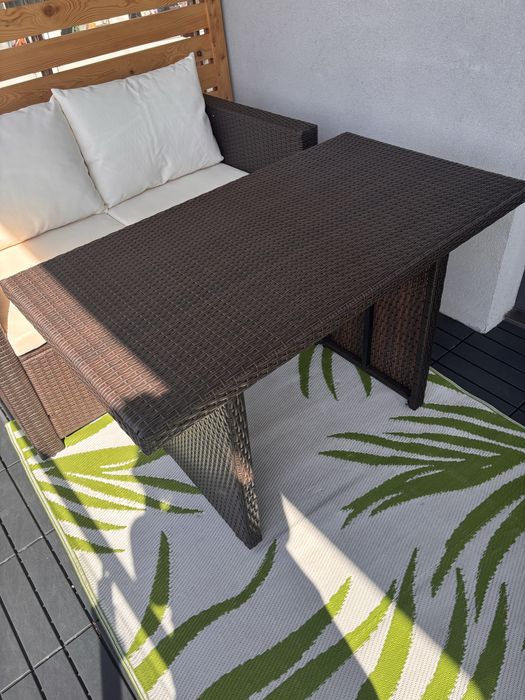 Zestaw mebli tarasowych technoratan VidaXL - OKAZJA