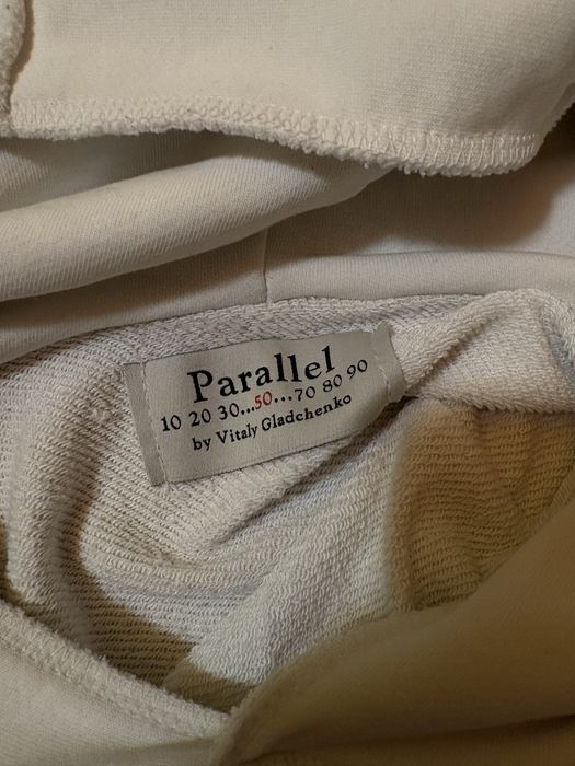 paralel оригинальное худи укр бренда белое y2k opium