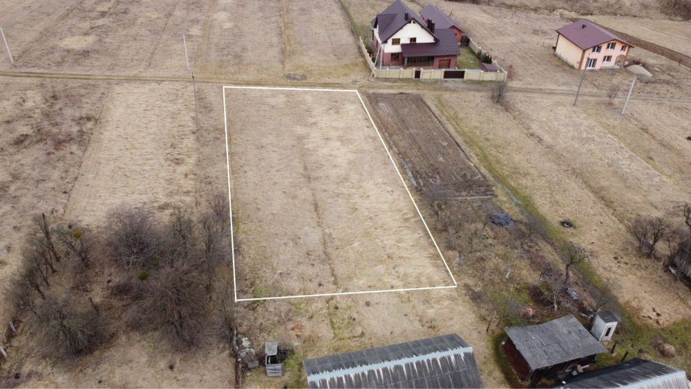 Продається ділянка 12 сотих під забудову.Угринів.Івано-Франківськ