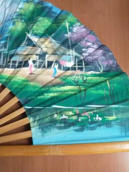 wachlarz ozdoba na ścianę