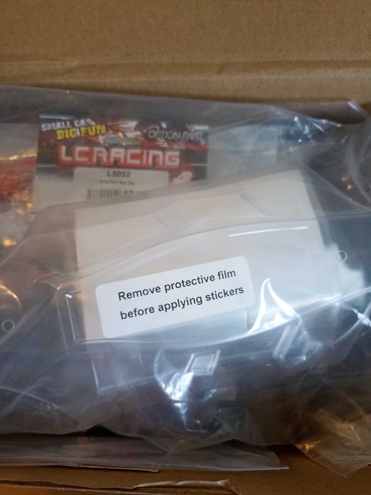 Kit p/montagem Buggy 1/14 Lc racing Emb-1 NOVO