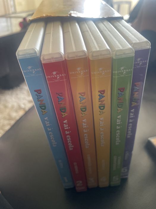 Coleção de DVD’s Panda