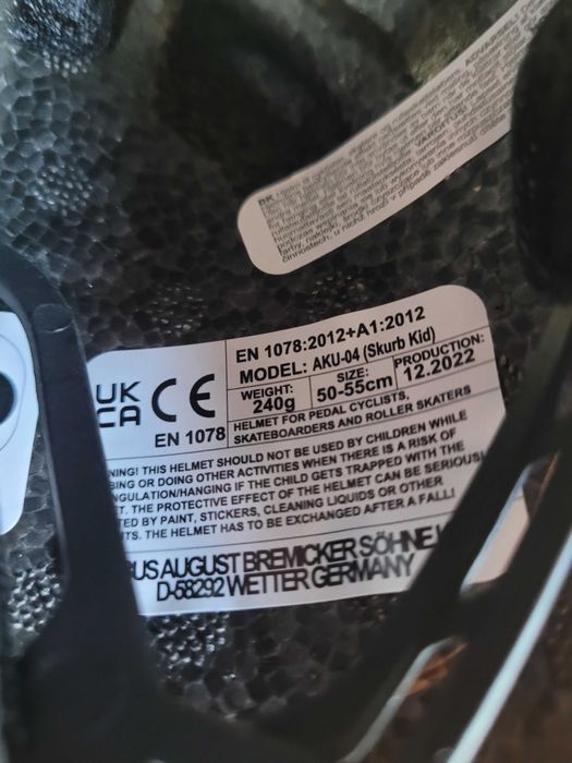 Abus Skurb Kid kask dziecięcy goldfish M 50-55cm