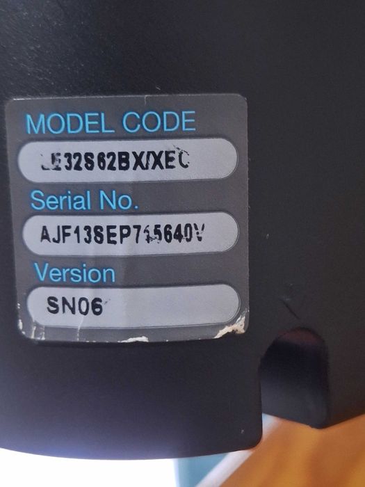 Televisão Samsung a funcionar perfeitamente. 32 polegadas