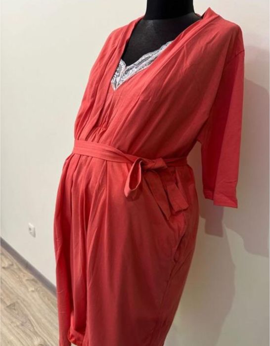 Комплект халат і нічна сорочка для вагітних