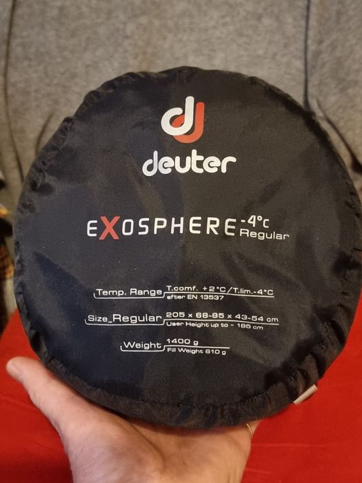Спальний мішок Deuter Exosphere -4°