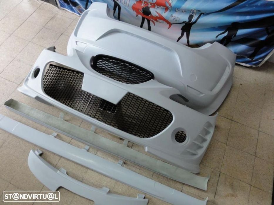 Kit completo em fibra  para-Choques Seat Leon  1P 05-09 Copa Edition