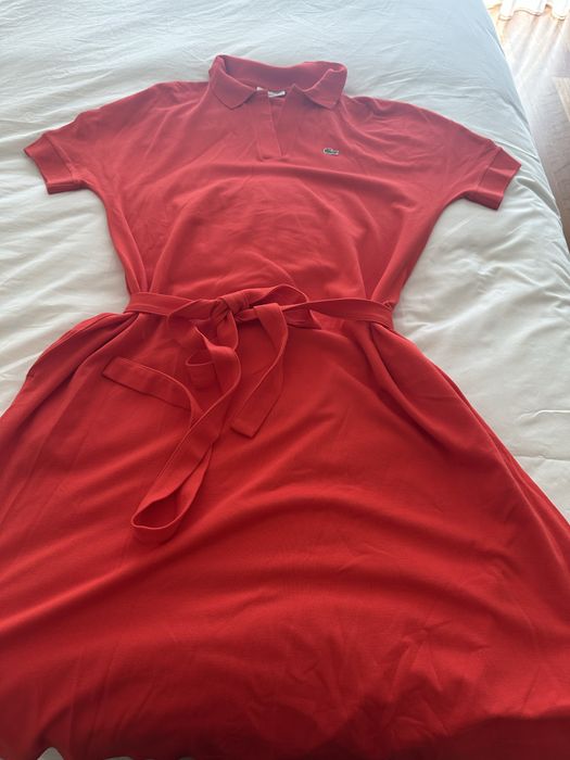 Vestido lacoste M mas veste L/XL