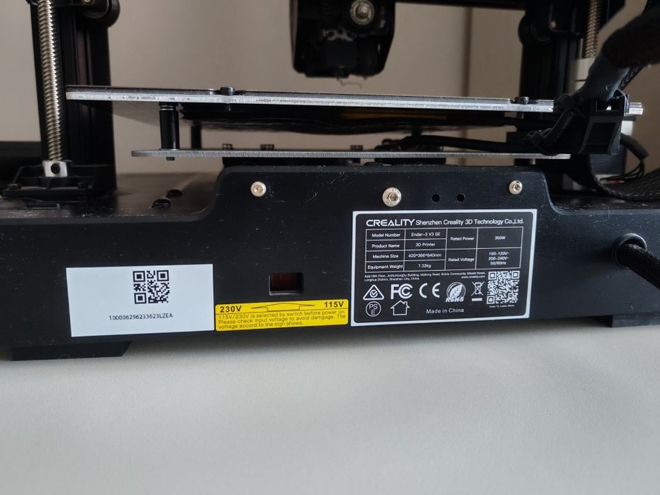 3D принтер Creality Ender 3 V3 SE (б/в)