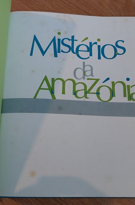 Livro Mistérios da Amazónia