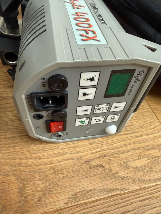 zestaw Lamp Elinchrom 3 szt, jak bowens, godox