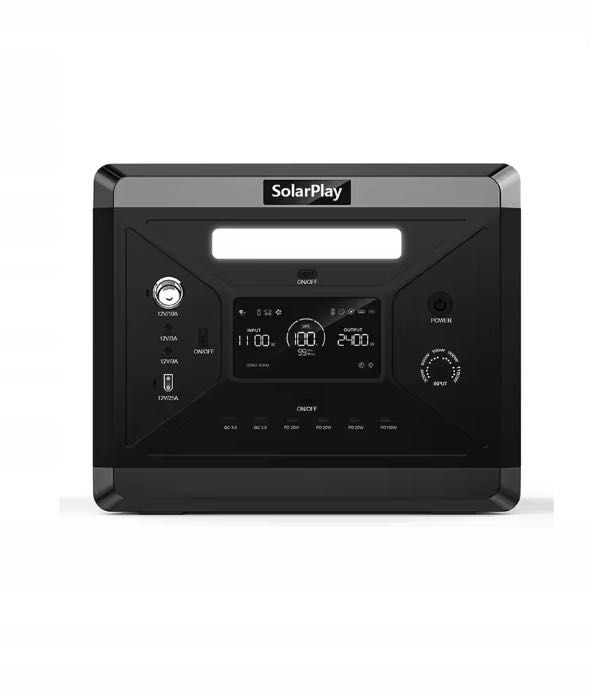 НОВА зарядна станція SolarPlay Q2501 на 2 кВт, LiFePO4 (для вашого резервного живлення)