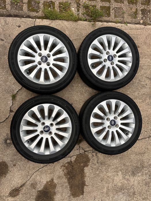 4x108 ET40 6j Koła letnie Alufelgi Ford Fiesta Fusion Focus 195/50 R15 z Niemiec
