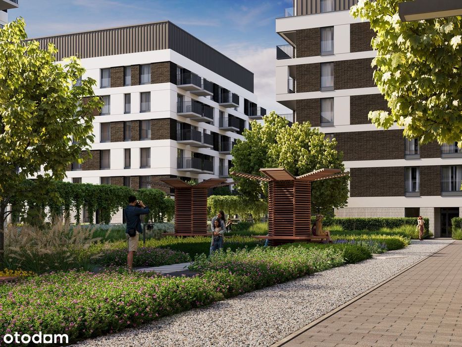 2-pokojowe mieszkanie 35m2 + balkon Bez Prowizji