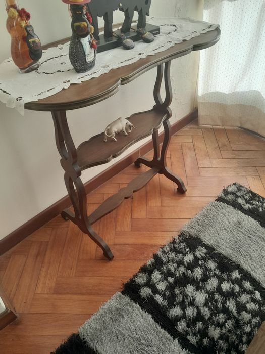 Pequena mesa para decorar