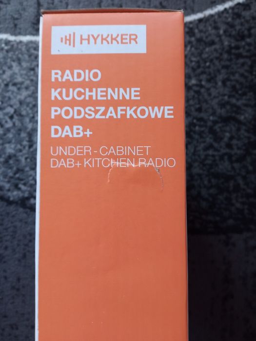 Radio cyfrowe podszafkowe DAB+ Hykker
