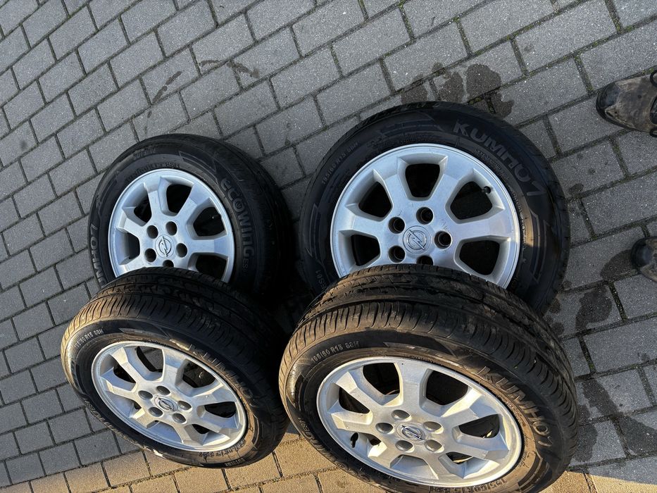 Alofelgi 15 z oponami bardzo ładne