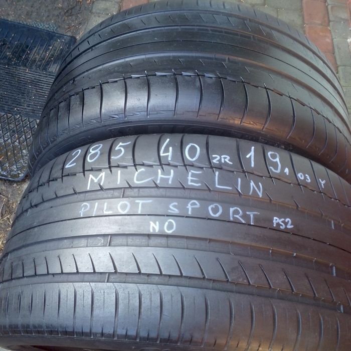 opony 2 szt.285/40/19 Michelin pilot Sport