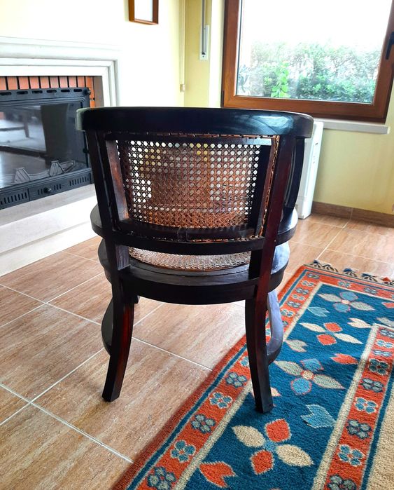 Cadeirão em palhinha