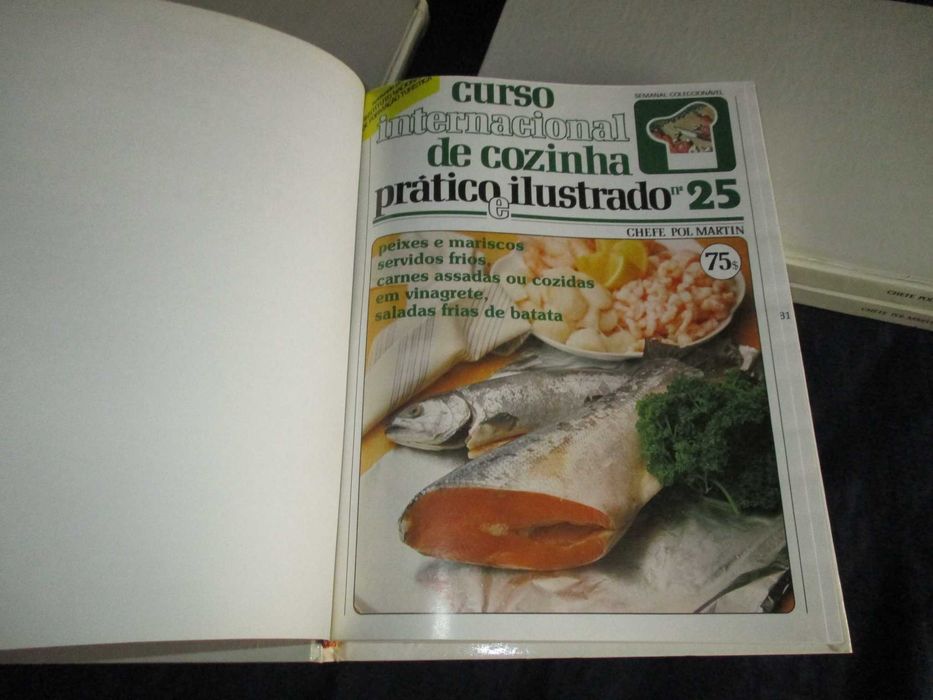 Livro Curso Internacional de Cozinha Prático e Ilustrado Pol Martin
