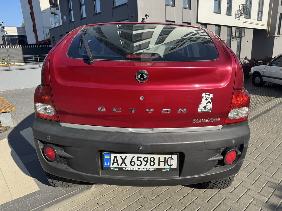 Ssangyong actyon, 2.3, газ/бенз, 2007