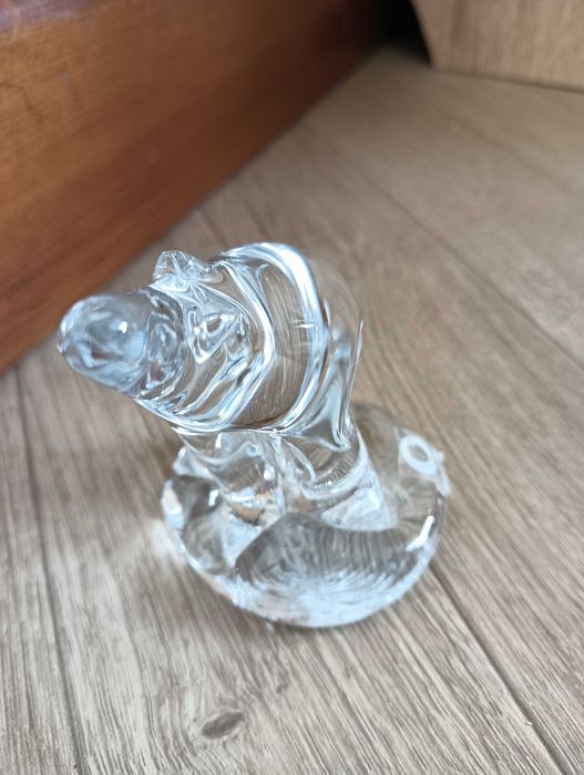 Szklana figurka, przycisk do papieru ozdoba