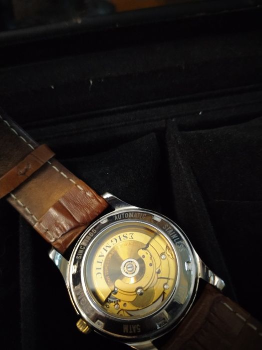 Швейцарские часы Sigma. Open heart.Sigmatic Оригинал