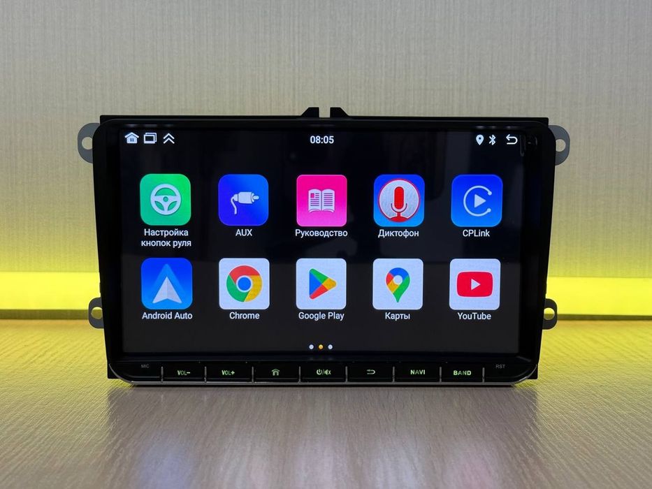 Автомагнитола Штатная 9" для Volkswagen, Skoda, Seat 2/32GB Carplay